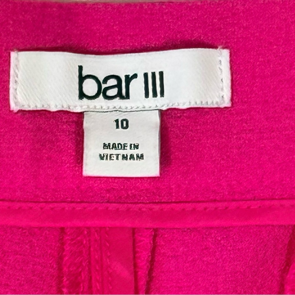 Bar III Vibrant Pink Women's Trousers - Picture 5 of 6